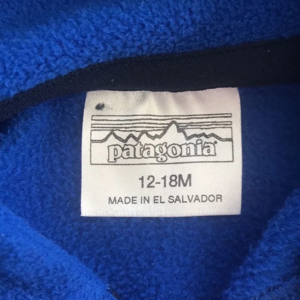 Patagonia Micro Fleece Bunting (size 12-18m)